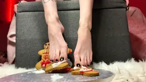 Foot fetish Close up feet and toes tease