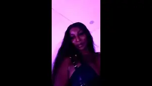 Amateur striptease and Solo masturbation