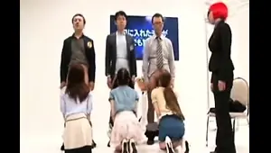 Slutty Oriental girls showing off their marvelous cocksucki