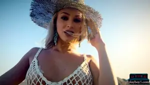 Petite blonde Emma Hix with amazing ass