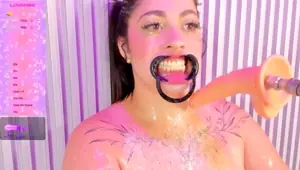 Hottest brunette solo webcam masturbation 2