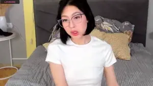 Asian MILF Sucks Big Cock And Jerks Out Cum