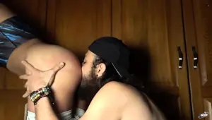 Big pecker reveling her creampie, nasty screams from a