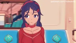 Mita Got Fokked Yn The Subway! Miside Hentai, Cardboard, Parody! AI Upscaled Gameplay