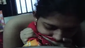Desi Telugu Aunty Erotic Blowjob