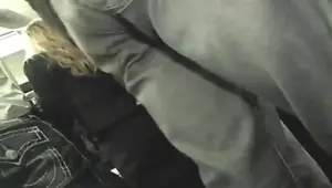 Amwf Groped On A Bus Aiden Starr