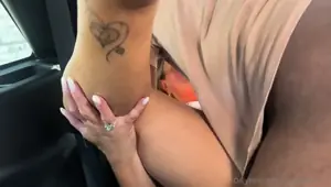 Canadian Hotwife In Car