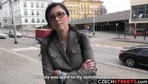 Czech MILF Secretary Pickup Up And Fucked