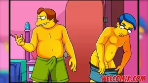 In A Couple's Fight Don't Stick The Dick The Simptoons Simpsons Cartoons