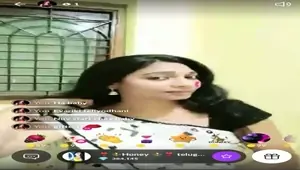 Honey Telugu Showing Boobs On 121 Tango Live With FACE