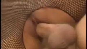 Asian lingerie top model moans under big cock