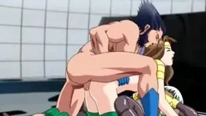 The X Men get down and dirty in a threesome