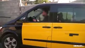 She calls for a taxi and gets so much more