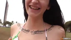 Spanish slut with long hair