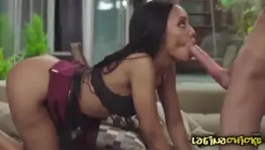 Teen couch doggystyle