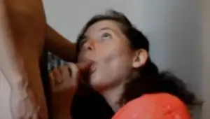 She's having fun with this blowjob session