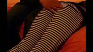 asian stepdaughter receives a firmly spanking