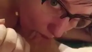 Sucking cock and balls