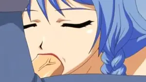 Lustful animated chick enjoying kinky sex