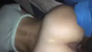 Black man uses his phone to record him fucking his white babe