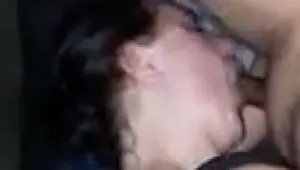 She's one hungry amateur cock sucker