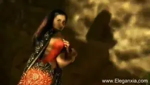 Erotic solo from a Bollywood babe