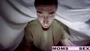 Hot young mom Jessa Rhodes teaches her stepson and his gf