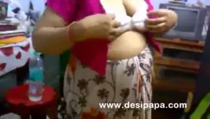 Chubby girl gets ready for the day