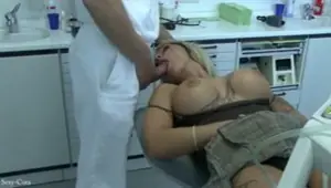 The dentist knocks her out and fucks her beautiful pussy