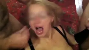 Sexy slut on her knees