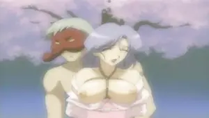 Anime babe tied up and fucked