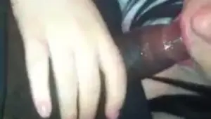 Teen babe deepthroats BBC