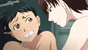 Crazy big tits on a Hentai babe