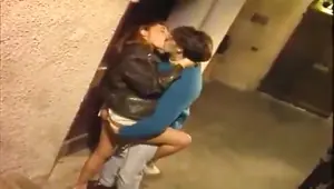 Pretty Irish teen riding an older man hard