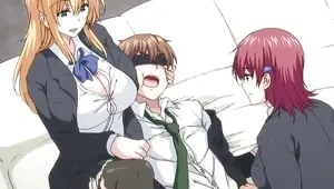 Thong clad animated cumslut enjoying hardcore group sex