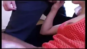 Small tit French threeway