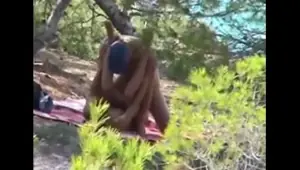 Guy caught couple fucking by the beach