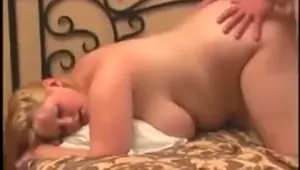 Fat teen enjoying a fantastic cowgirl style pounding in her bedroom