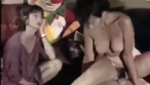 Naughty mature tart having incestuous threeway fun