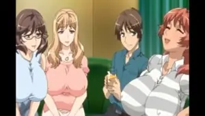 Busty hentai fun fucking