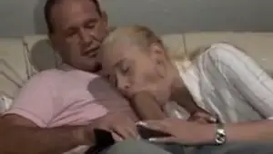 Hot daughter gets dad fucked