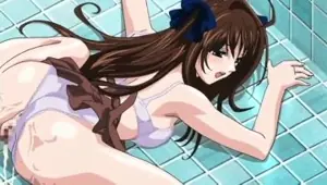Beautiful brunette Hentai teen fucked and full of cum