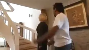 British blonde slut takes BBC