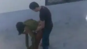 When he hides a camera