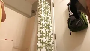 My stepsister's incredible hot ass hidden cam