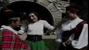 Celebratory DP threesome