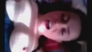 Naughty slut gets naked and plays
