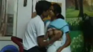 Asian teens play with each other