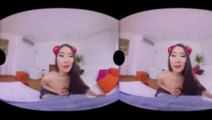 Dressed as Asuka from Evangelion