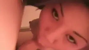 Chinese woman sucks dick